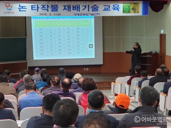 영광군, 2019년 논콩 재배 기술교육 호응 3.jpg