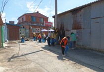 염산면, 깨끗한 거리환경 조성에 공무원·기관사회단체 동참