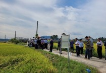 영광군, 신품종 벼 실증포 운영…‘신동진’ 일몰 대비해 대체 품종 발굴