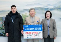 고추마을 영농조합법인, 영광군에 고춧가루 348kg 기탁