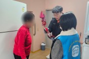 대마면 복지기동대, 119 생활안전 순찰대 합동 취약계층 대상 ‘화재예방 안전꾸러미’전달