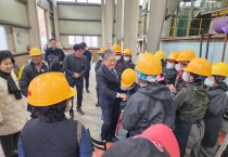 장세일 영광군수, 환경관리센터 근로자 격려 방문