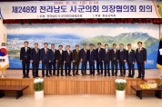 강필구 의장 제248회 전남시군의회의장협의회 개최