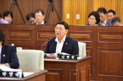 김병원의원 자유발언 '영농대행사업 도입', '노인복합주거타운'제안