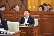 김병원의원 자유발언 '영농대행사업 도입', '노인복합주거타운'제안