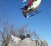 영광소방서, 산악사고 응급환자 헬기이용 구조