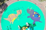 영광군, 어린이 공원에 ‘푹신푹신’ 친환경 탄성 포장재 설치