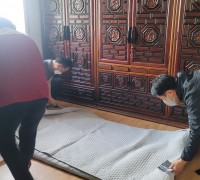 백수읍 지역사회보장협의체「청소싹싹·허리튼튼」사업추진