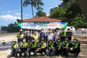 영광군 드론봉사단, 가마미해수욕장 인명구조 활동 시작
