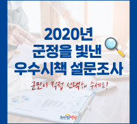 영광군, 2020년 군정 우수시책 TOP10 선정 설문조사