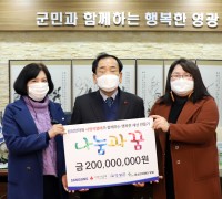 청소년 자람터 오늘, 「나눔과 꿈 공모사업」 선정