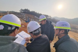 영광군상하수도사업소, 상하수도 건설공사현장 추진상황 점검