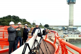 장세일 영광군수, 칠산타워 관광개발 현장 점검… “체류형 관광지로 조성”