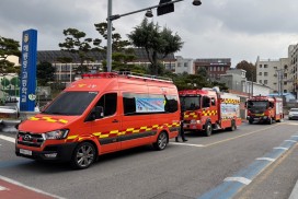 영광소방서, ‘소방차 길터주기’ 캠페인 전개…출동로 확보 중요성 강조
