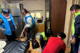 백수읍, 복지·안전 취약계층 대상 멀티탭 교체로 화재예방 강화