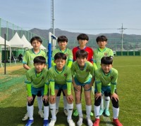 “파죽의 4연승, 전남을 누비다” 영광FC U-12, 리그 전체 1위 달성
