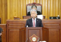 장기소 영광군의원, “미래산업 TF 구성·양육친화주택 조성해야”