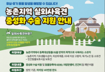 영광군, 실외 사육견 중성화 수술 지원사업 추진