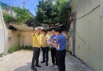 송광민 영광부군수, 집중호우 피해현장 긴급 점검...'2차 피해 예방 총력'