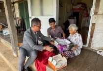 불갑면, 103세 장수 어르신 찾아 생신 축하 물품 전달