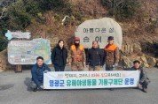 영광군 유해야생동물 기동구제단,  송이도 야생멧돼지 집중포획!
