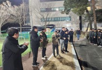 영광군의회 산업건설위원회, 영광FC 전지훈련장 찾아 선수단 격려