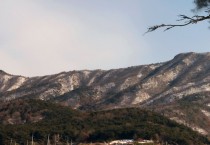 원시 자연생태가 살아 숨쉬는 생명평화마을 겨울산 태청산에 함박눈이 내렸어요