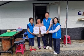 군서면, 추석맞이‘옥당골 한가족 결연세대’찾은 온정