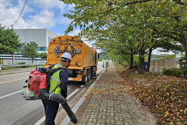 영광군, 추석·상사화축제 앞두고 262km 도로 정비 나서