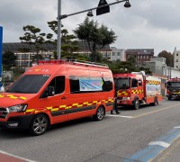 영광소방서, ‘소방차 길터주기’ 캠페인 전개…출동로 확보 중요성 강조