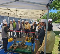 영광군의회 원전특위, 한빛원전‘모조품 베어링’사용 현장 점검