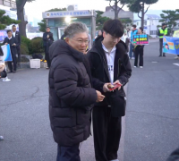 장세일 군수, 수능날 영광 수험생 응원 위해 현장 찾아