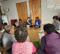 염산면, ‘깨끗한 영광만들기’ 시가지 청소 및 분리배출 홍보 추진