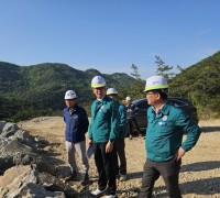 가뭄비상! 영광군 송광민 부군수, 상수도 현장 직접 점검