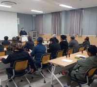 영광군, 유해야생동물 기동구제단 총기 안전교육 실시…“오인 사격 사고 방지 총력”