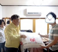 영광군, 폭염 속 취약계층 안부 살피기 실시