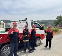 불갑면, 봄철 산불방지대책본부 운영종료