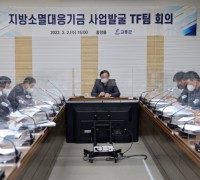 고흥군, 지방소멸대응기금 투자계획 수립 TF팀 회의 개최